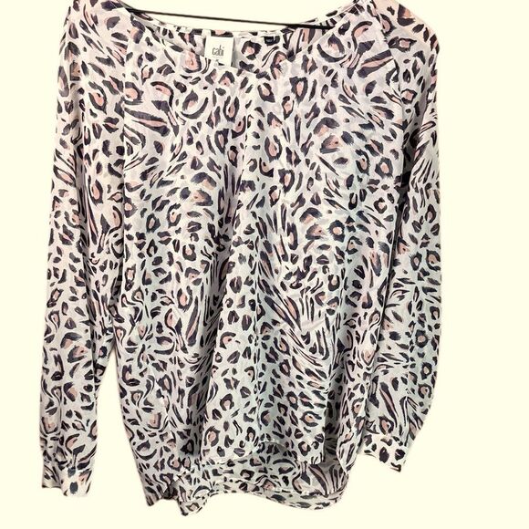 CAbi LeopardTunic Blouse - Picture 2 of 7